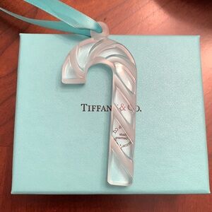 Authentic Tiffany & Co Christmas ornament Crystal made in Germany retired
